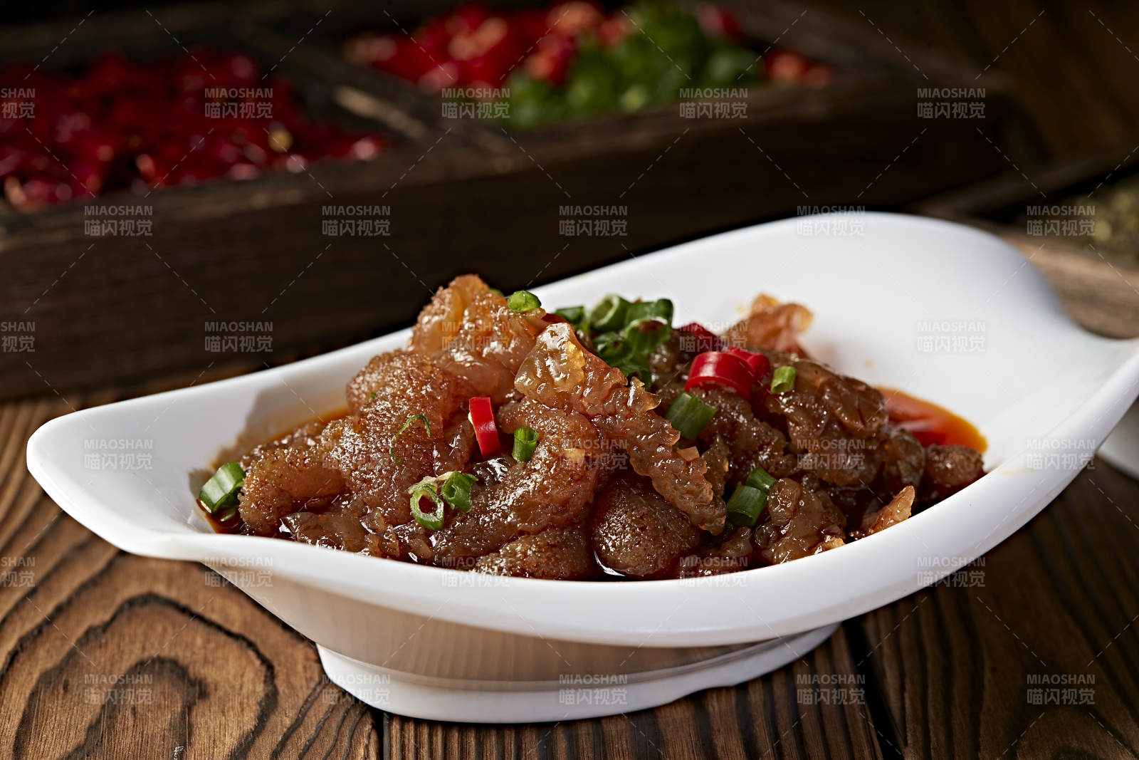 紅油涼拌老醋蟄頭