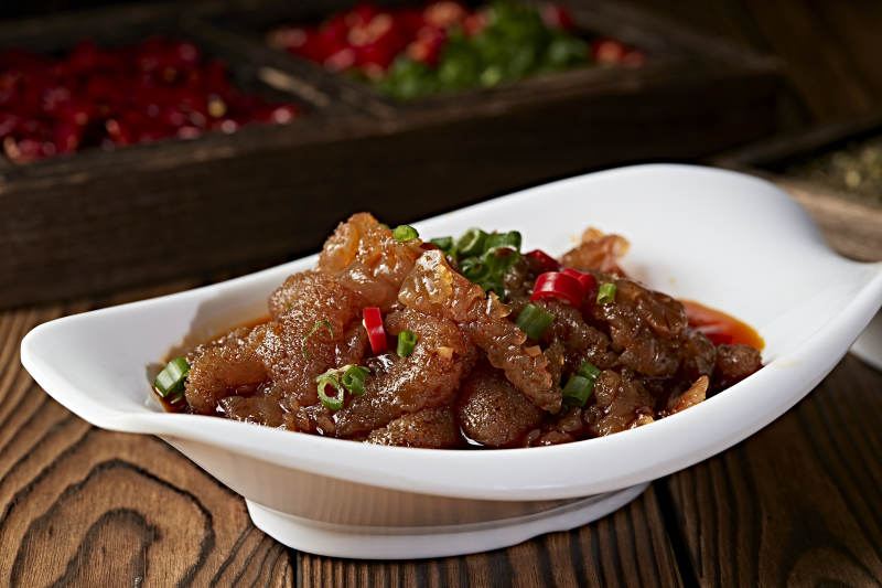 红油凉拌老醋蛰头