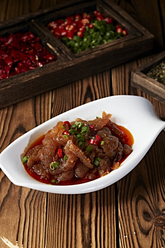 红油凉拌老醋蛰头