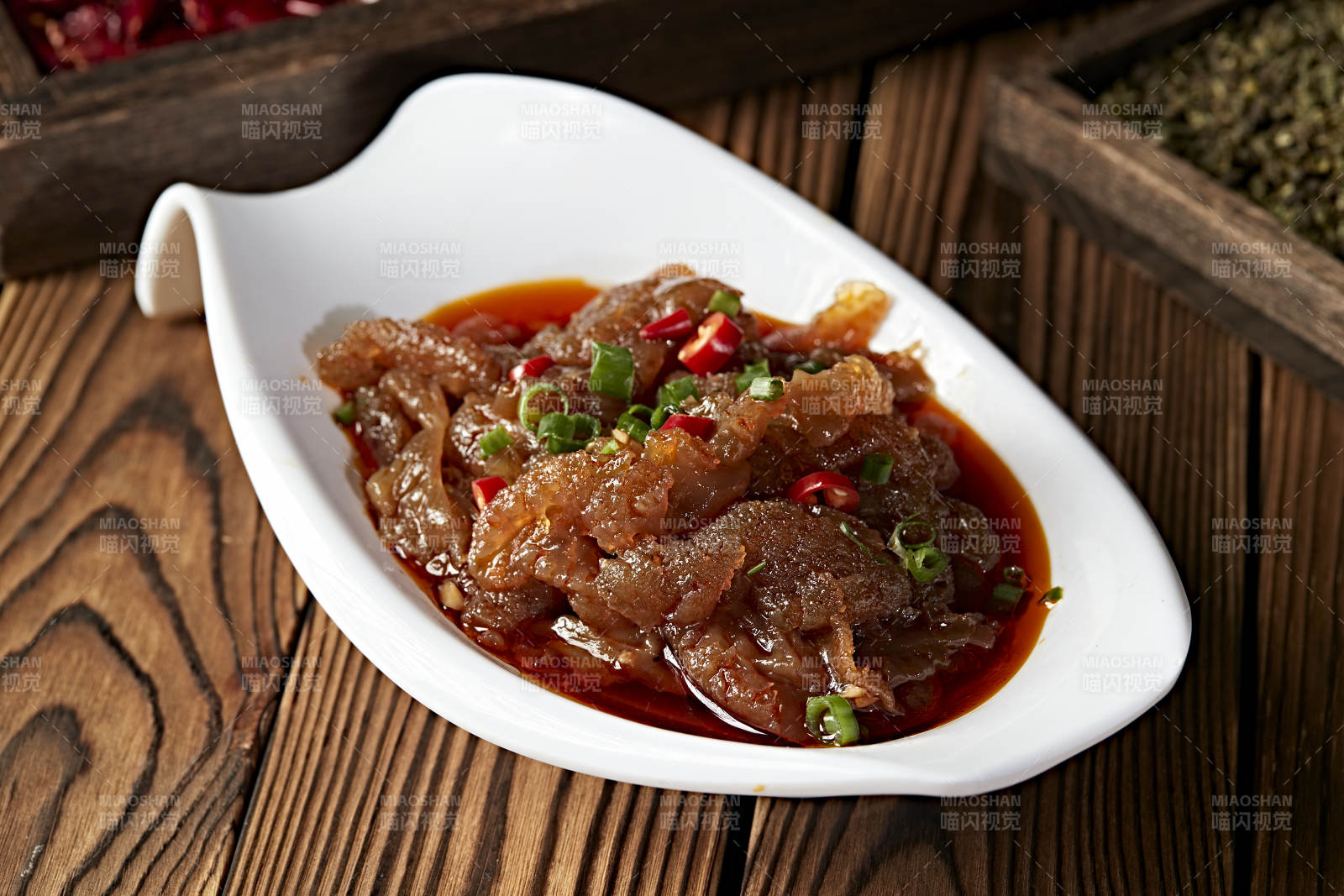 紅油涼拌老醋蟄頭