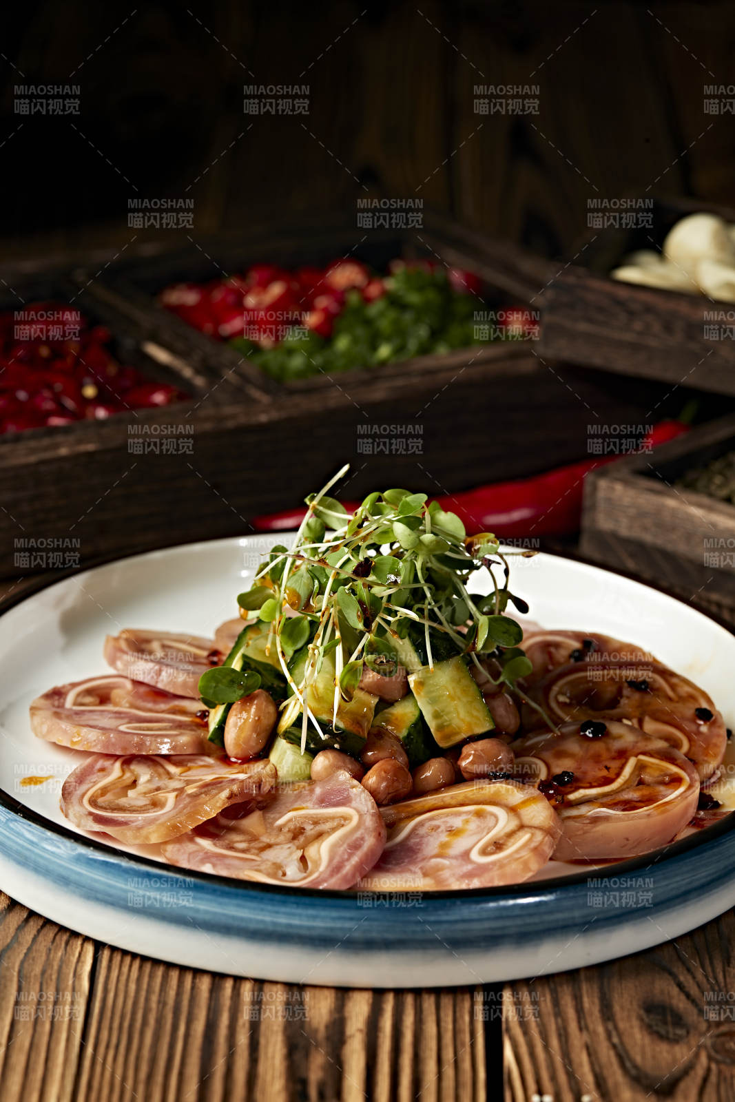 红油香辣猪耳脆