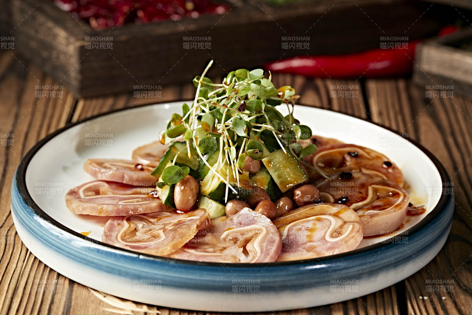 红油香辣猪耳脆