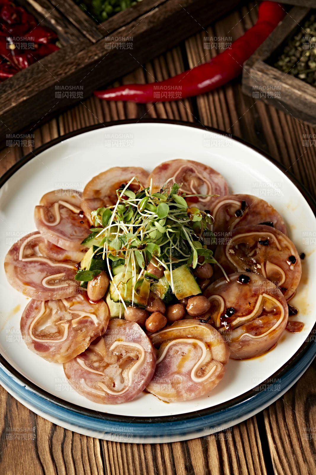 紅油香辣豬耳脆