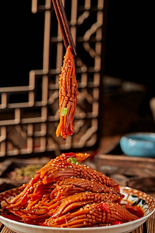 红油香辣火箭鱿鱼身