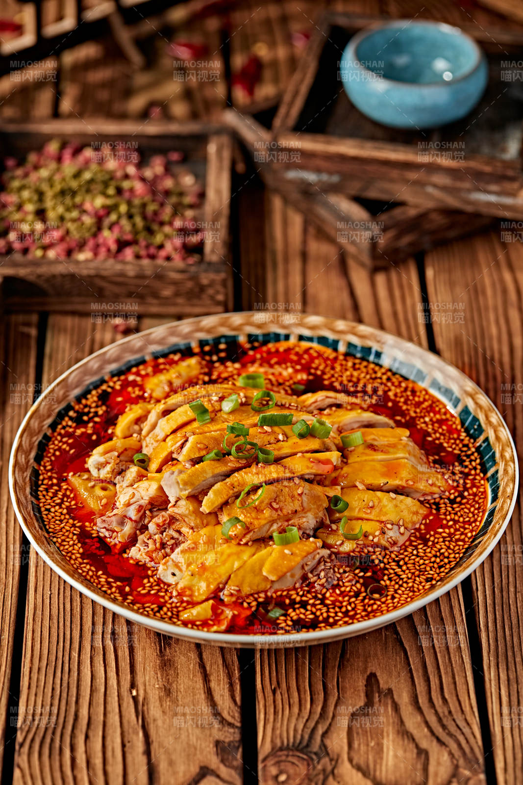 红油红油口水鸡图片