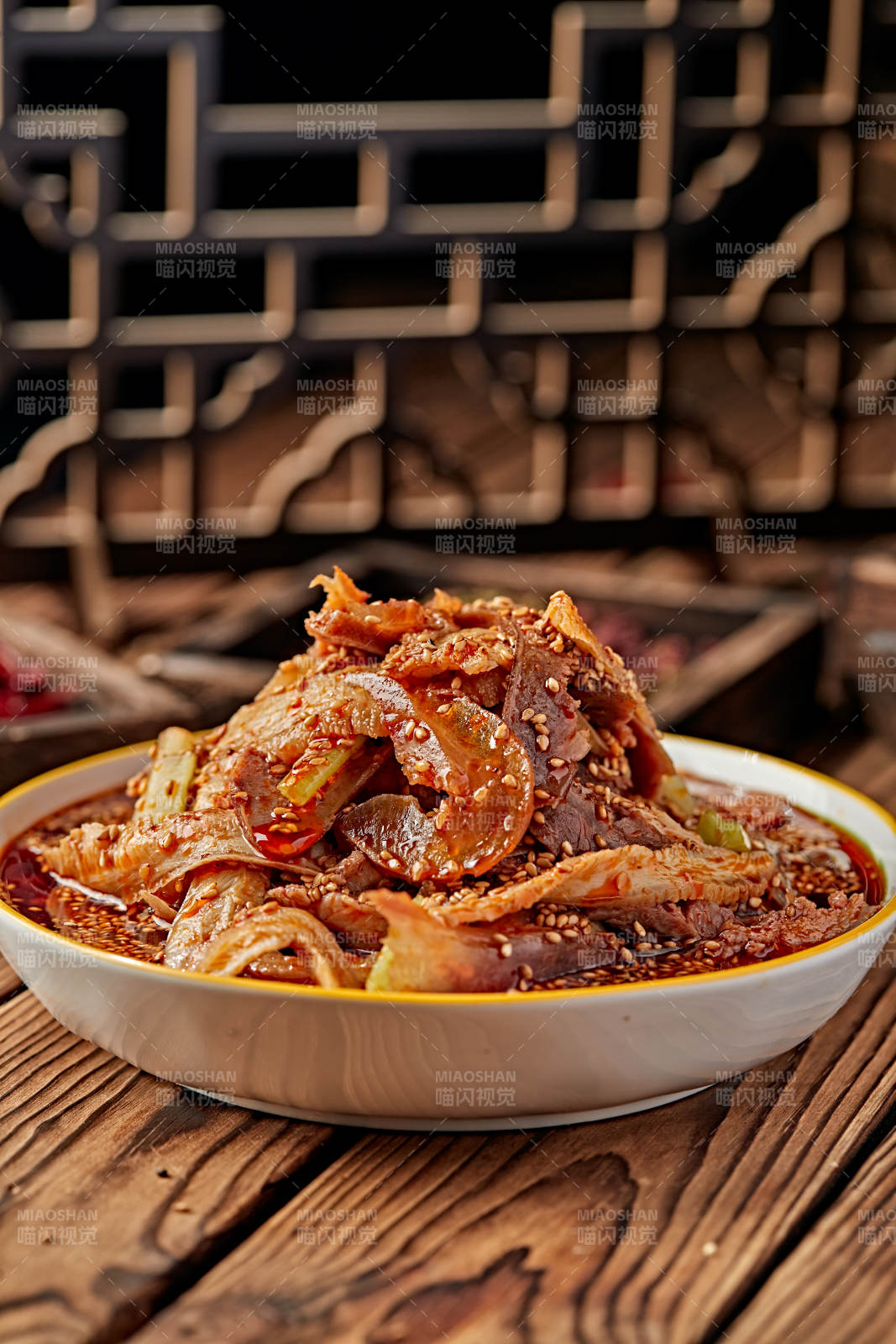 紅油椒麻夫妻肺片