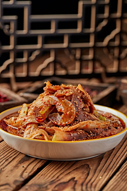 红油椒麻夫妻肺片