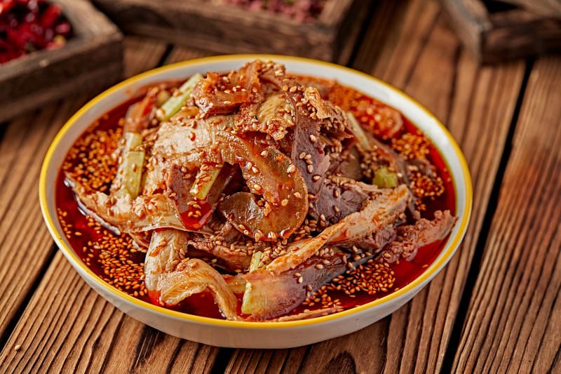 红油椒麻夫妻肺片