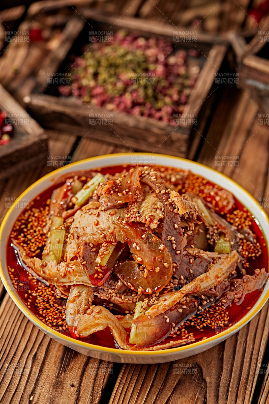 紅油椒麻夫妻肺片