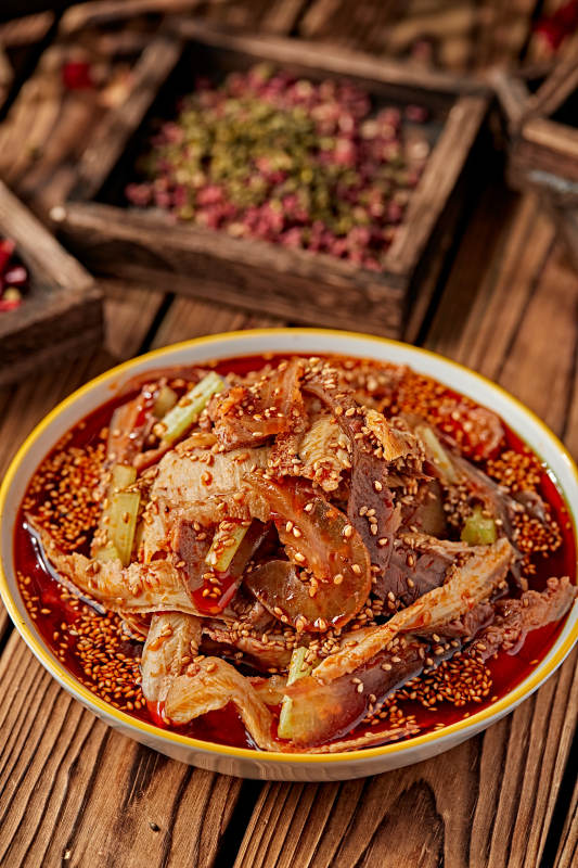 红油椒麻夫妻肺片