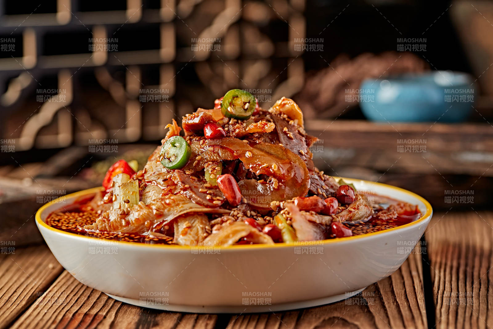 紅油椒麻夫妻肺片