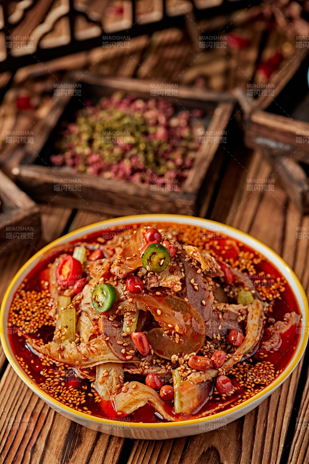 红油椒麻夫妻肺片