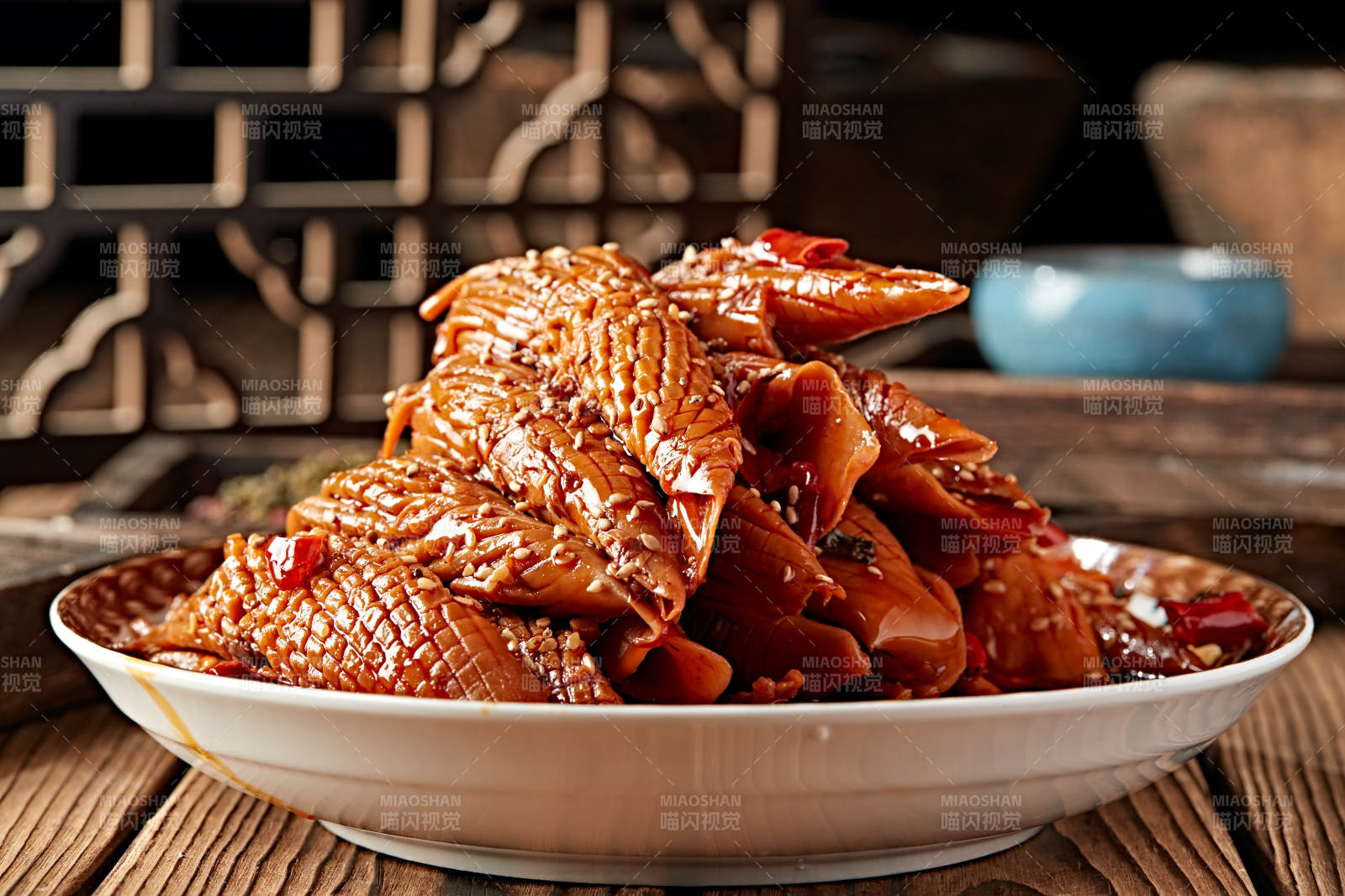 紅油香辣火箭魷魚身