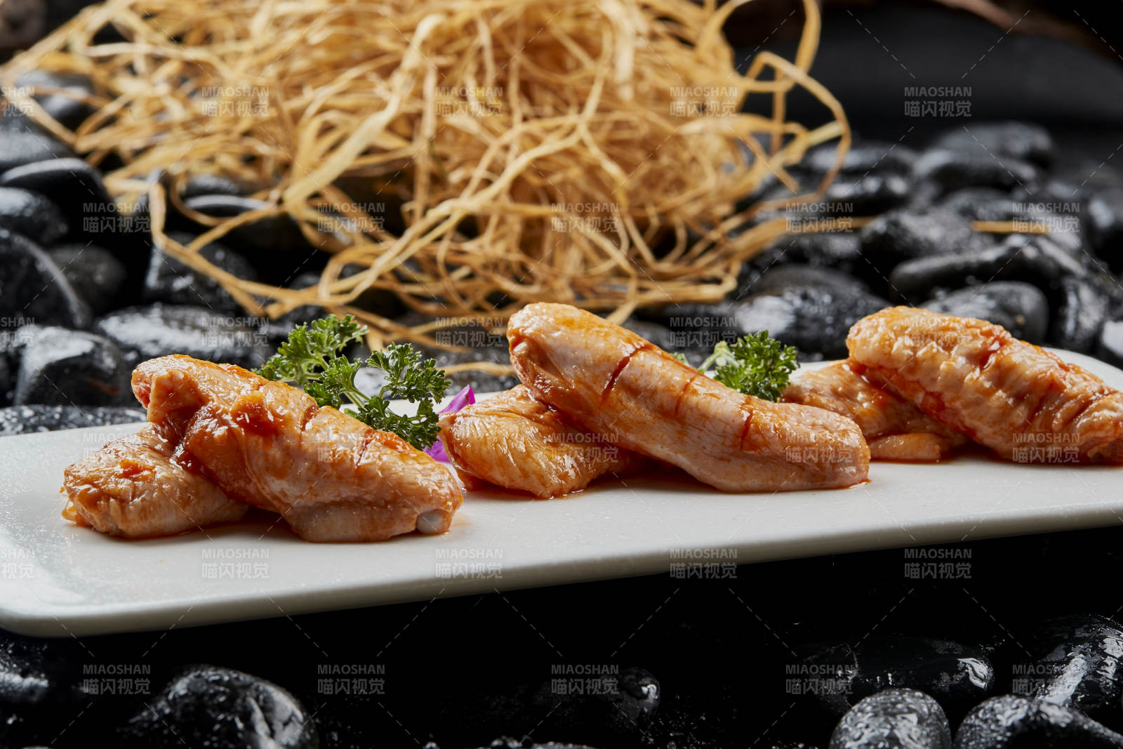 烤肉食材香辣生腌雞翅中