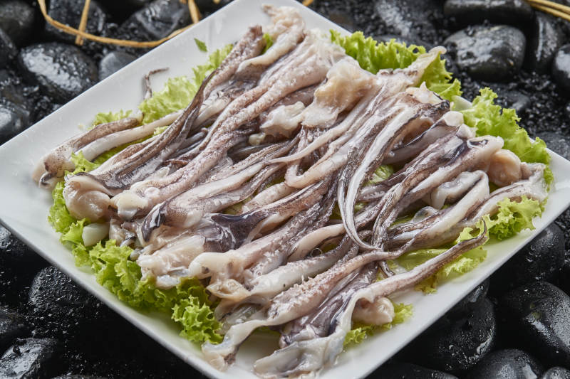 烤肉食材生鱿鱼须