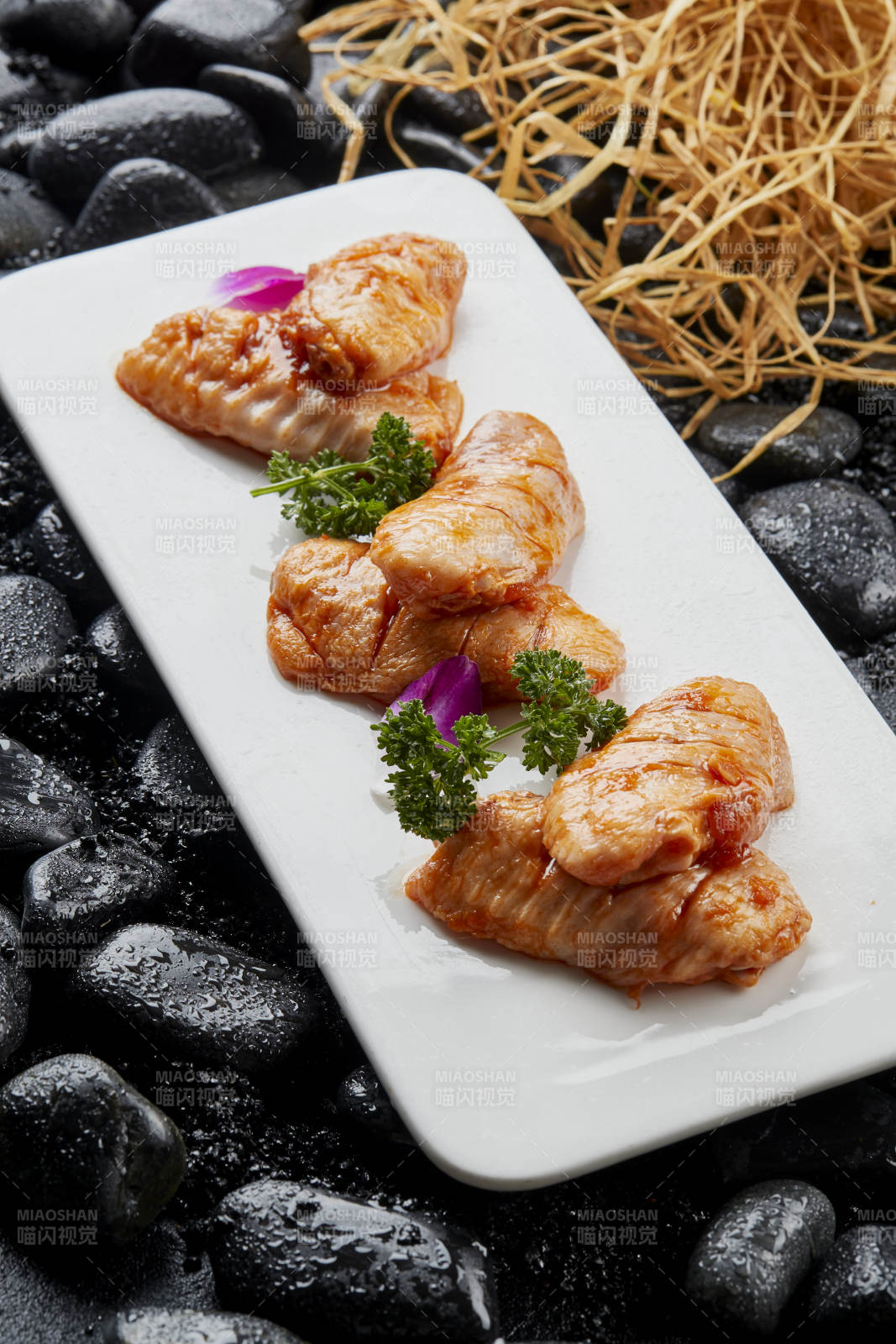 烤肉食材香辣生腌雞翅中