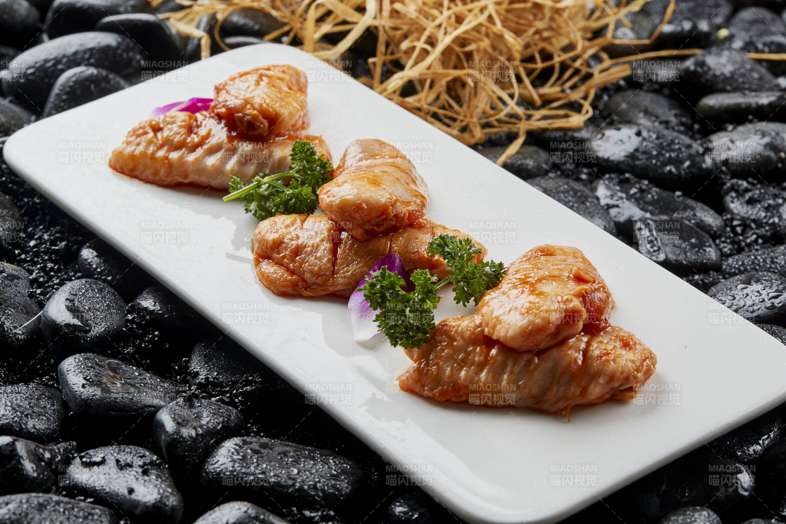 烤肉食材香辣生腌雞翅中