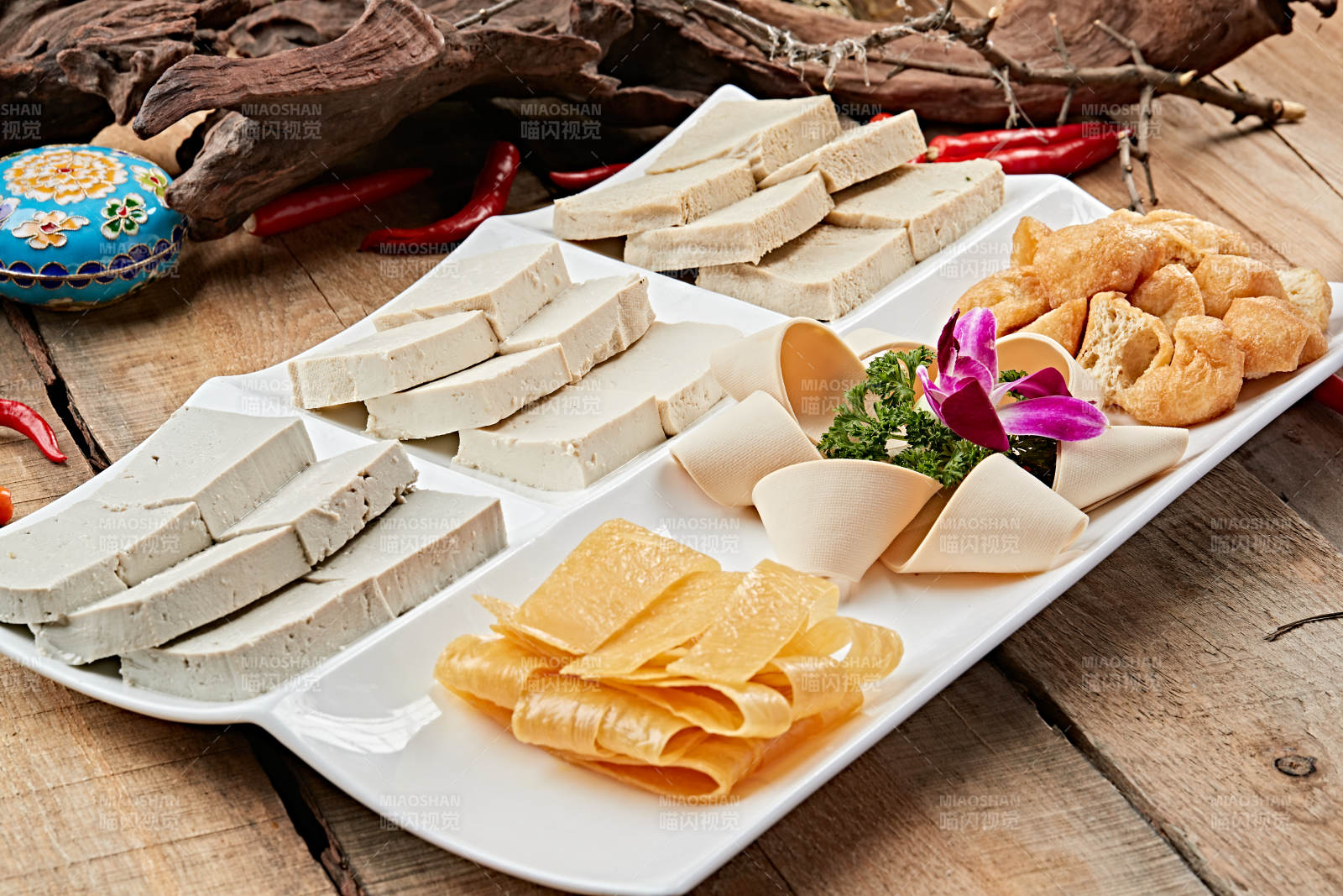 火鍋食材豆制品拼盤