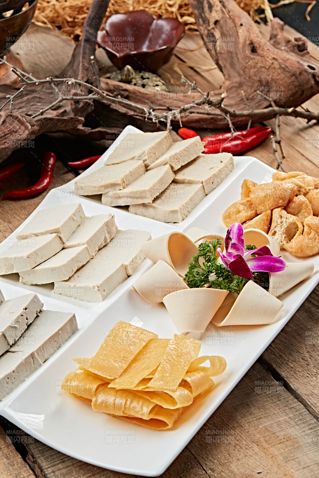 火鍋食材豆制品拼盤