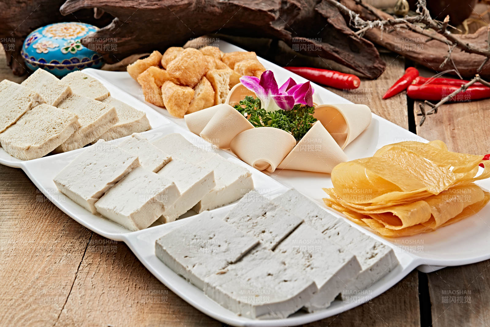 火鍋食材豆制品拼盤
