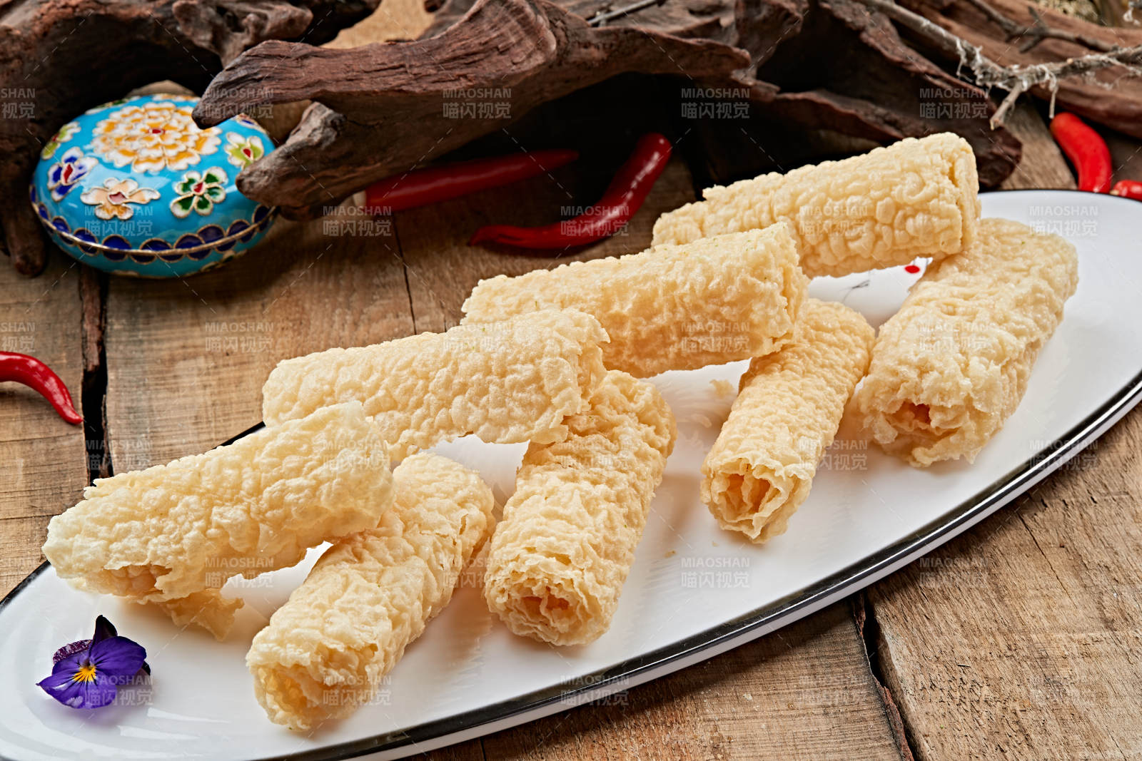 火鍋食材炸油皮卷