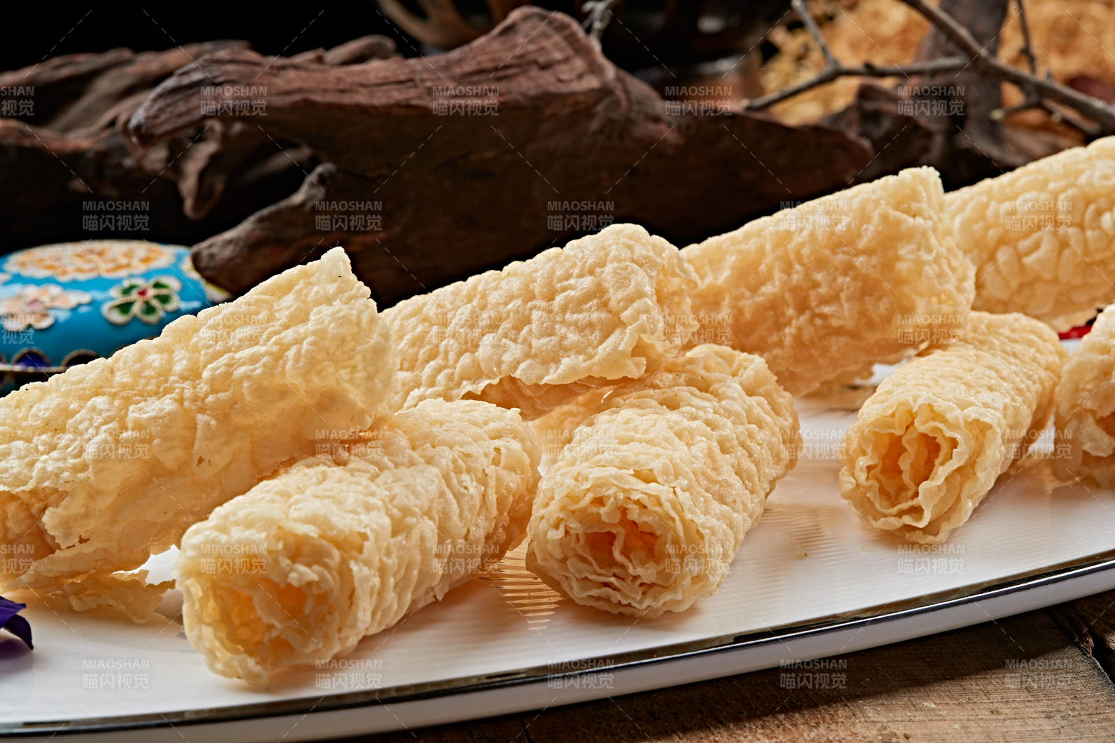 火鍋食材炸油皮卷