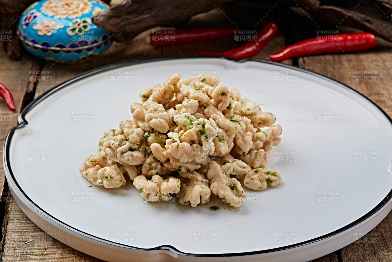 鮮山葵醬醸桃仁