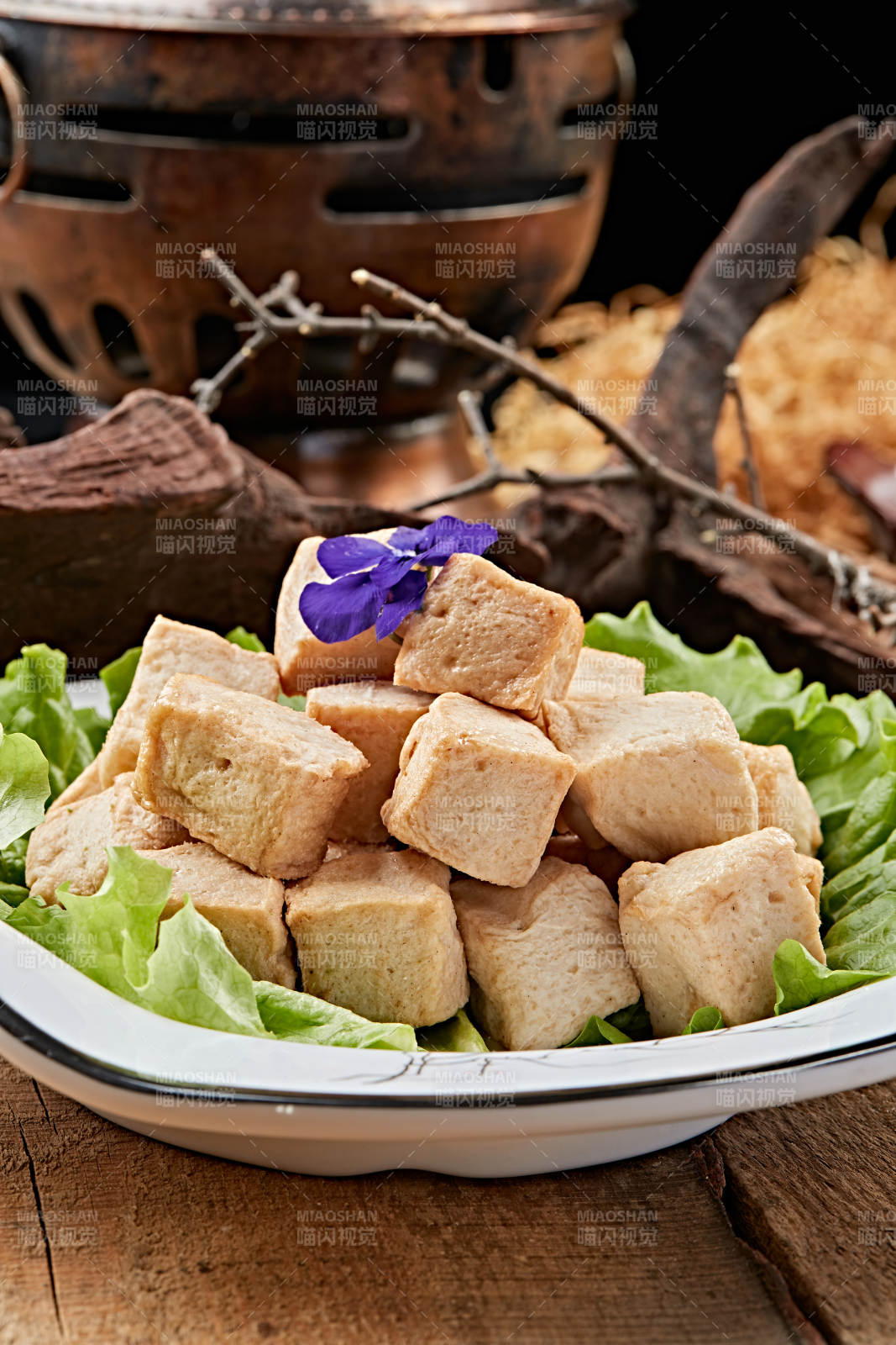 火锅配菜鱼豆腐