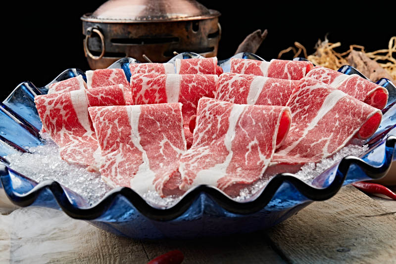 雪花肥牛切片