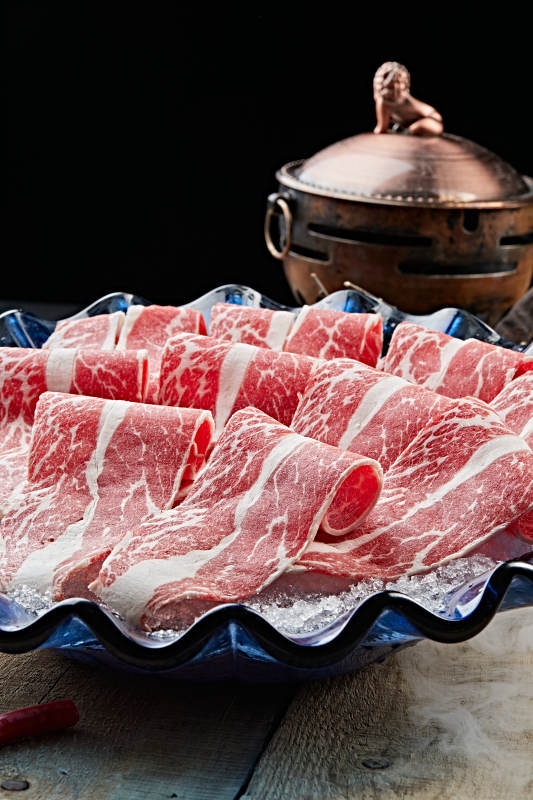 雪花肥牛切片