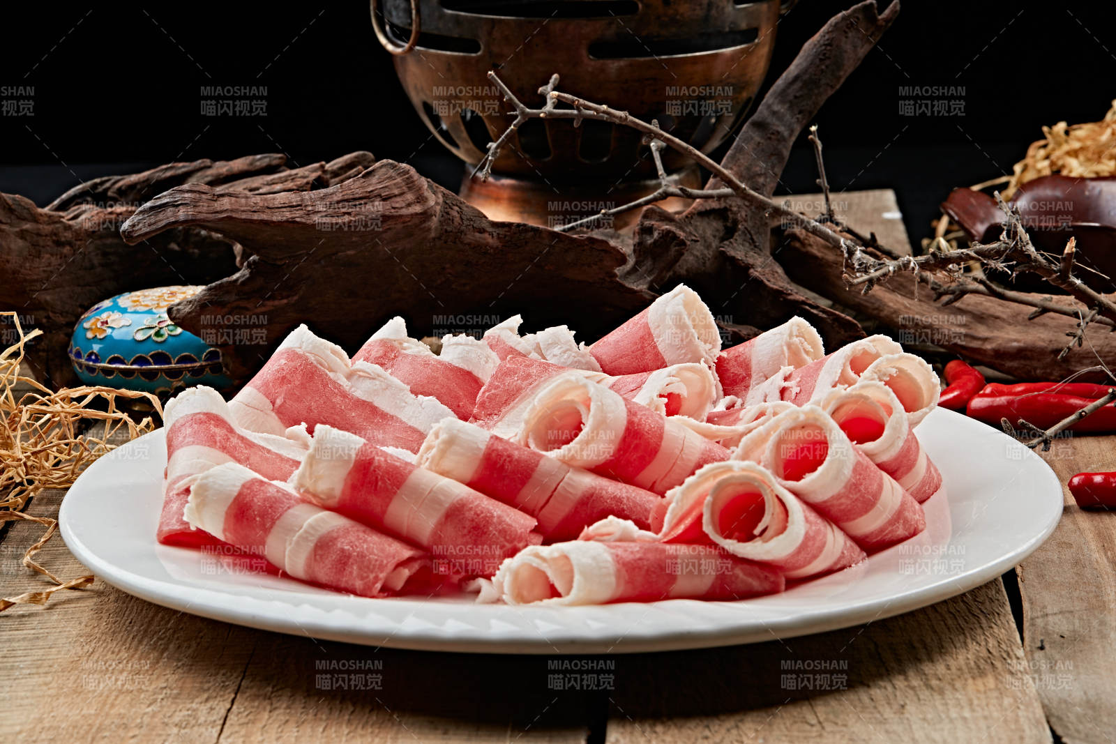 草原肥羊肥牛肉卷