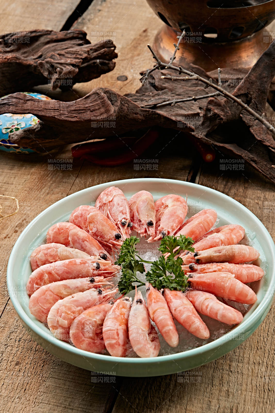 速凍新鮮北極甜蝦