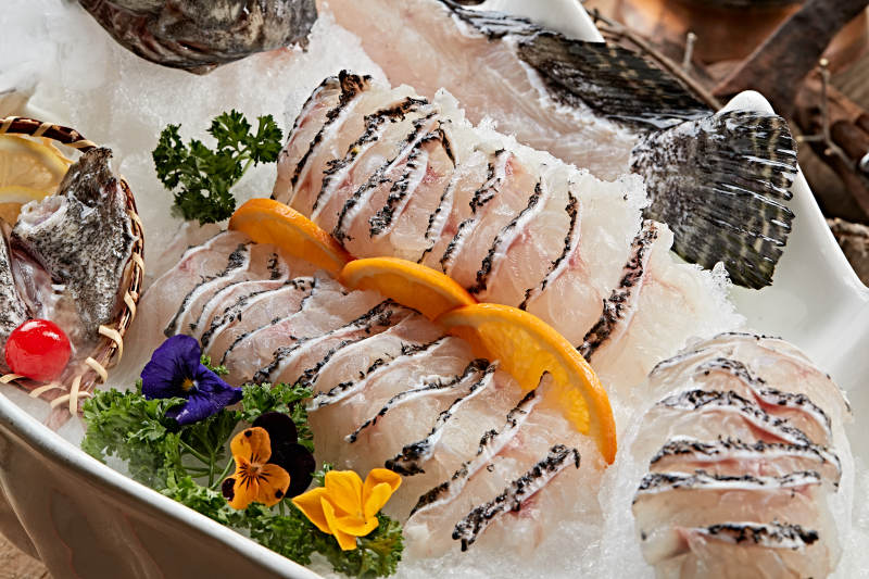 火锅食材乌鸡卷切片