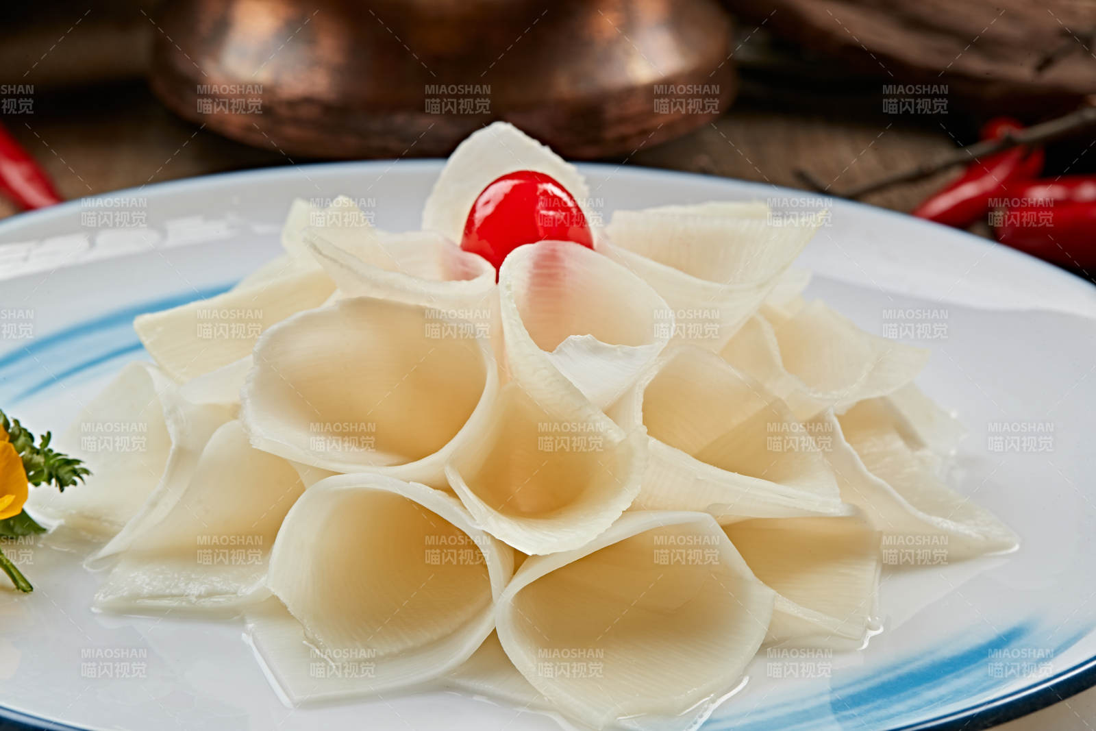 火鍋食材新鮮冬筍片