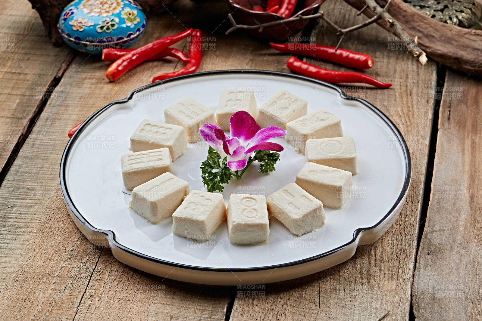 火锅食材麻将样式豆腐干