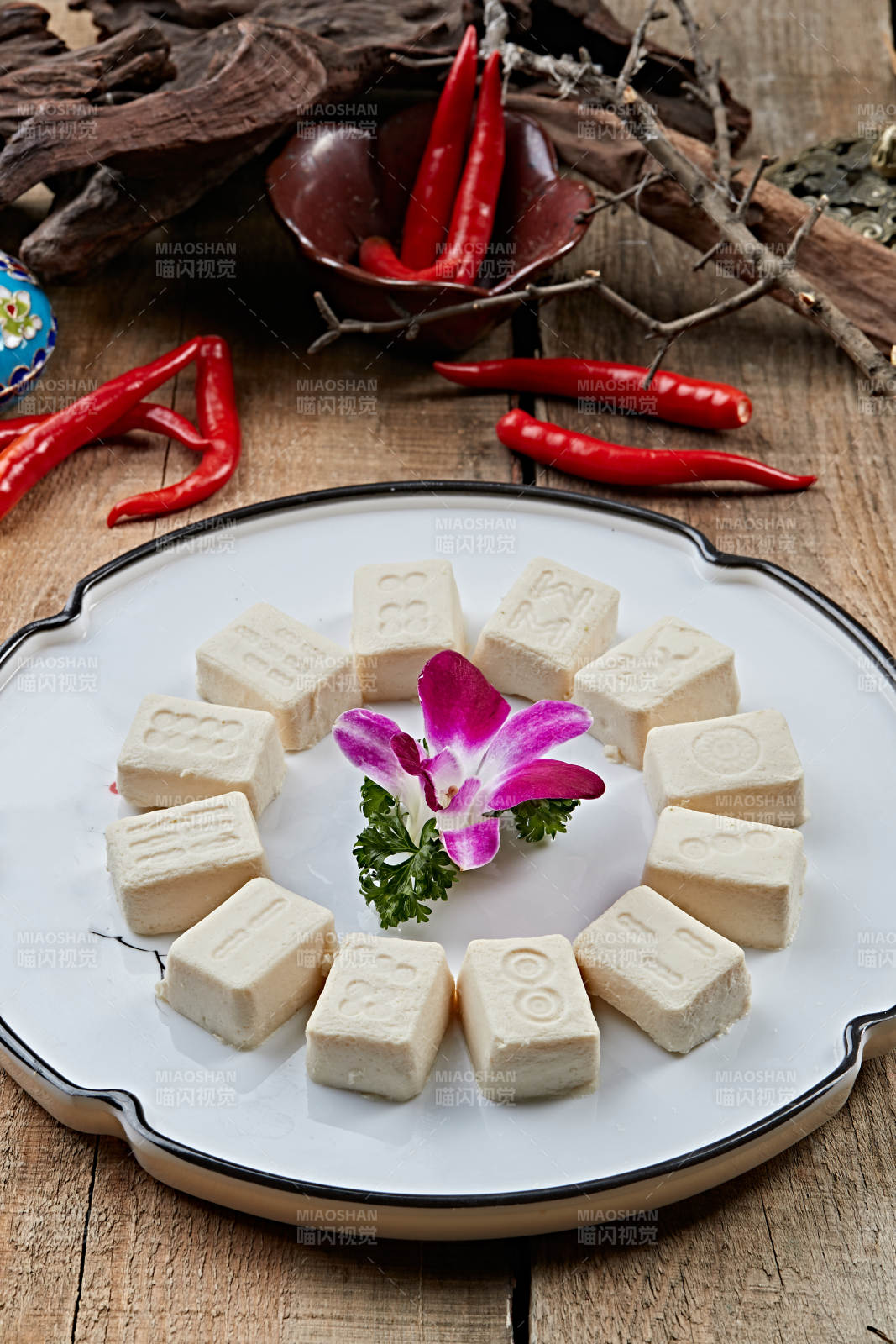 火锅食材麻将样式豆腐干