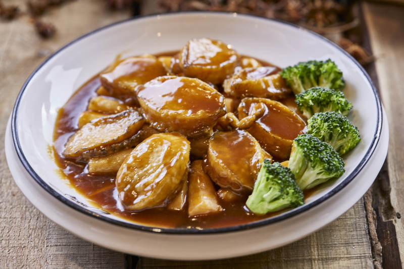 铁棍山药煨鲍鱼