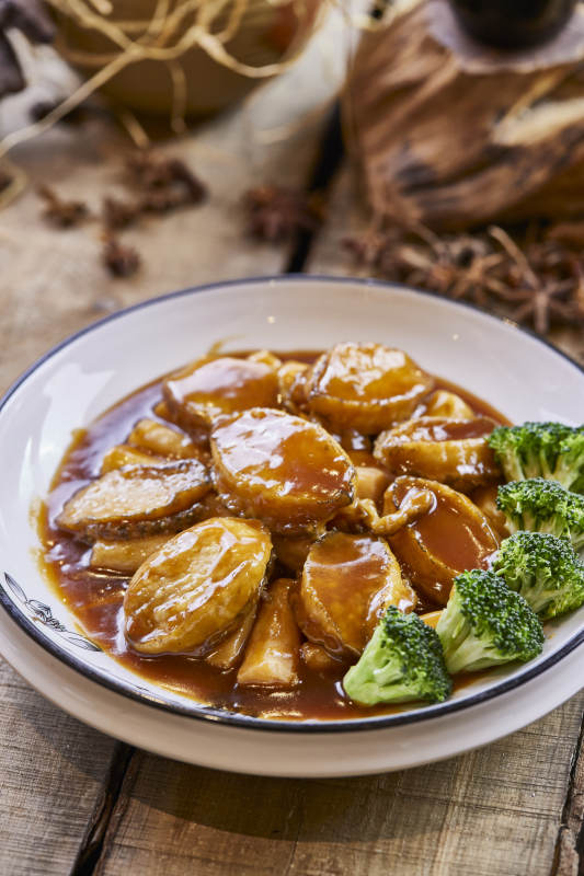 铁棍山药煨鲍鱼