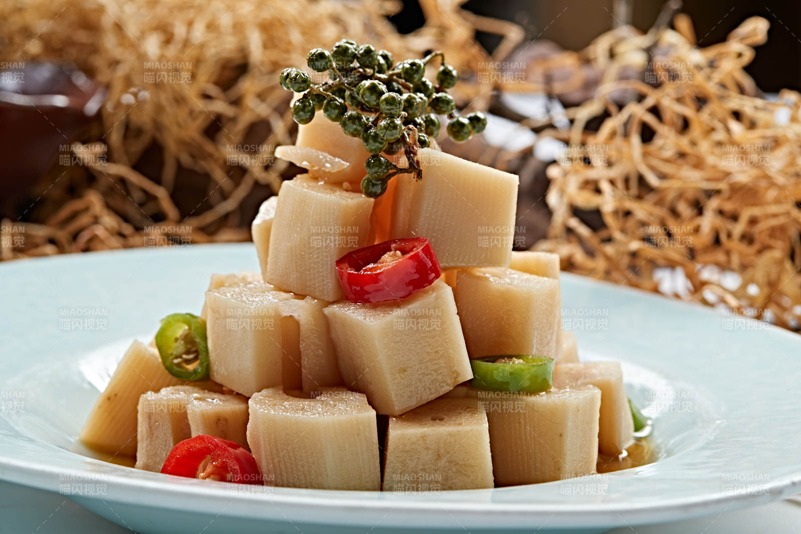 藤椒香辣泡椒藕塊