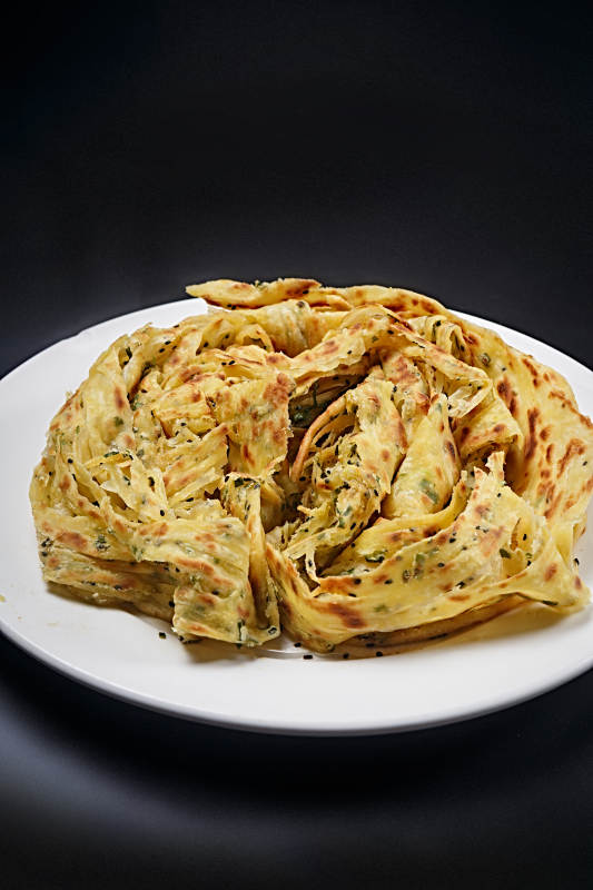 传统美食葱油饼