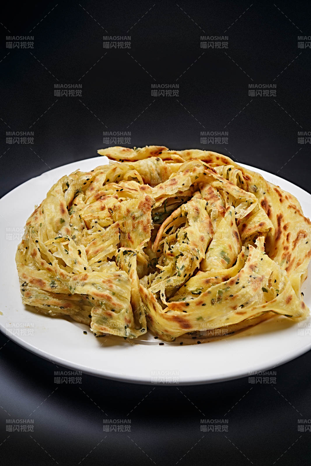 传统美食葱油饼