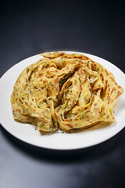 传统美食葱油饼