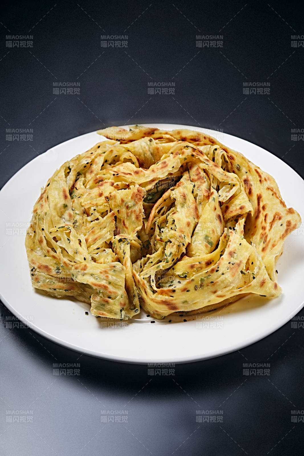 传统美食葱油饼