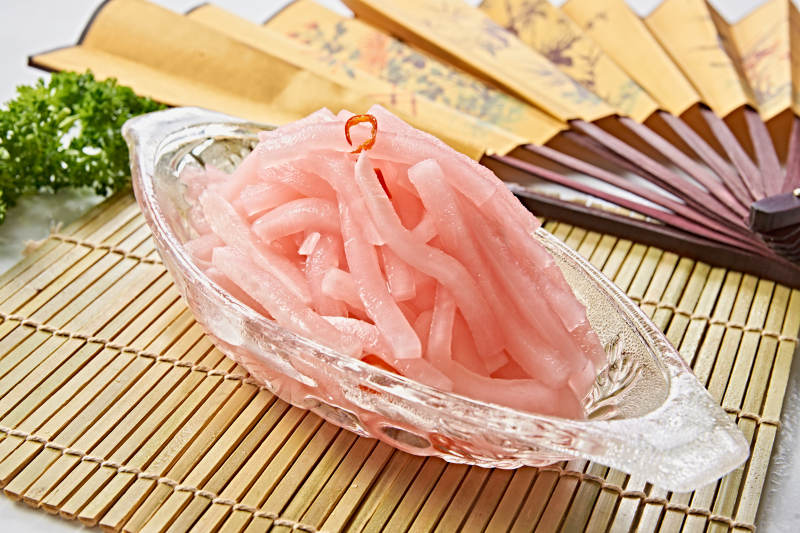 小凉菜红醋腌萝卜条