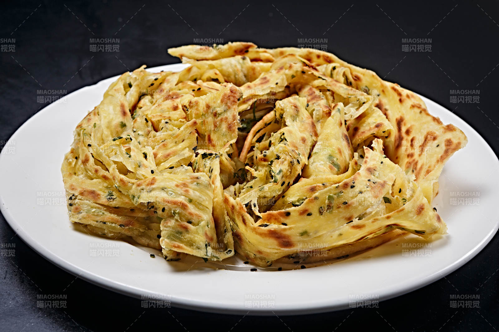 传统美食葱油饼