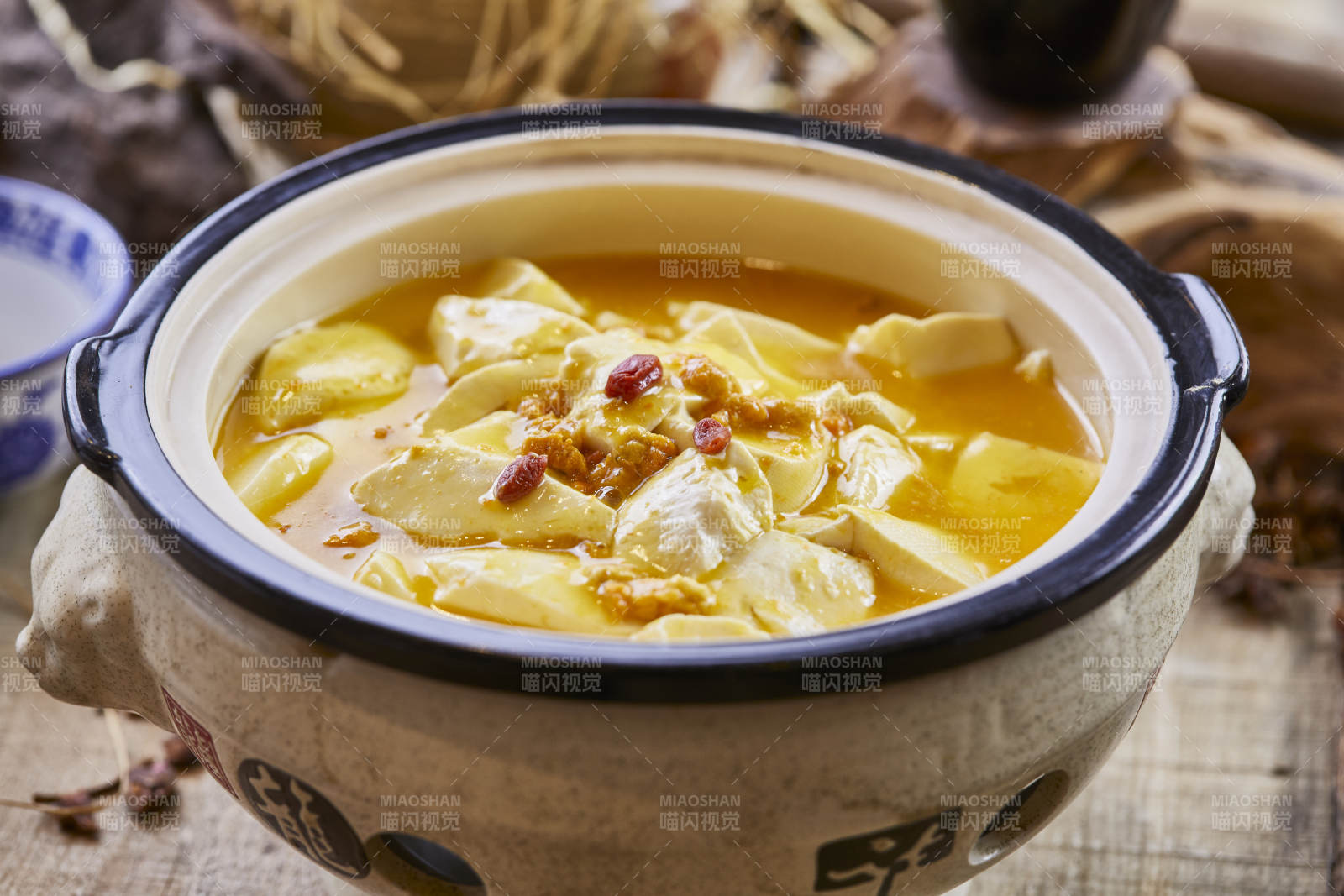 蟹黃海膽燉豆腐