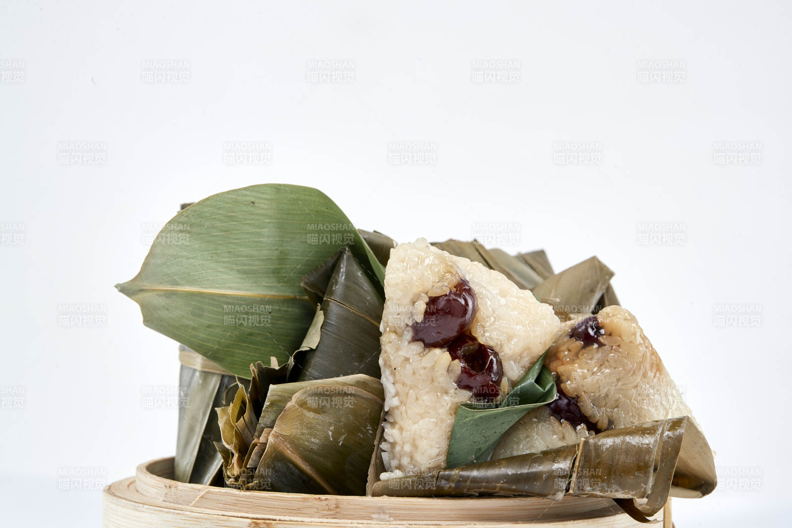 端午節的粽子和原材料