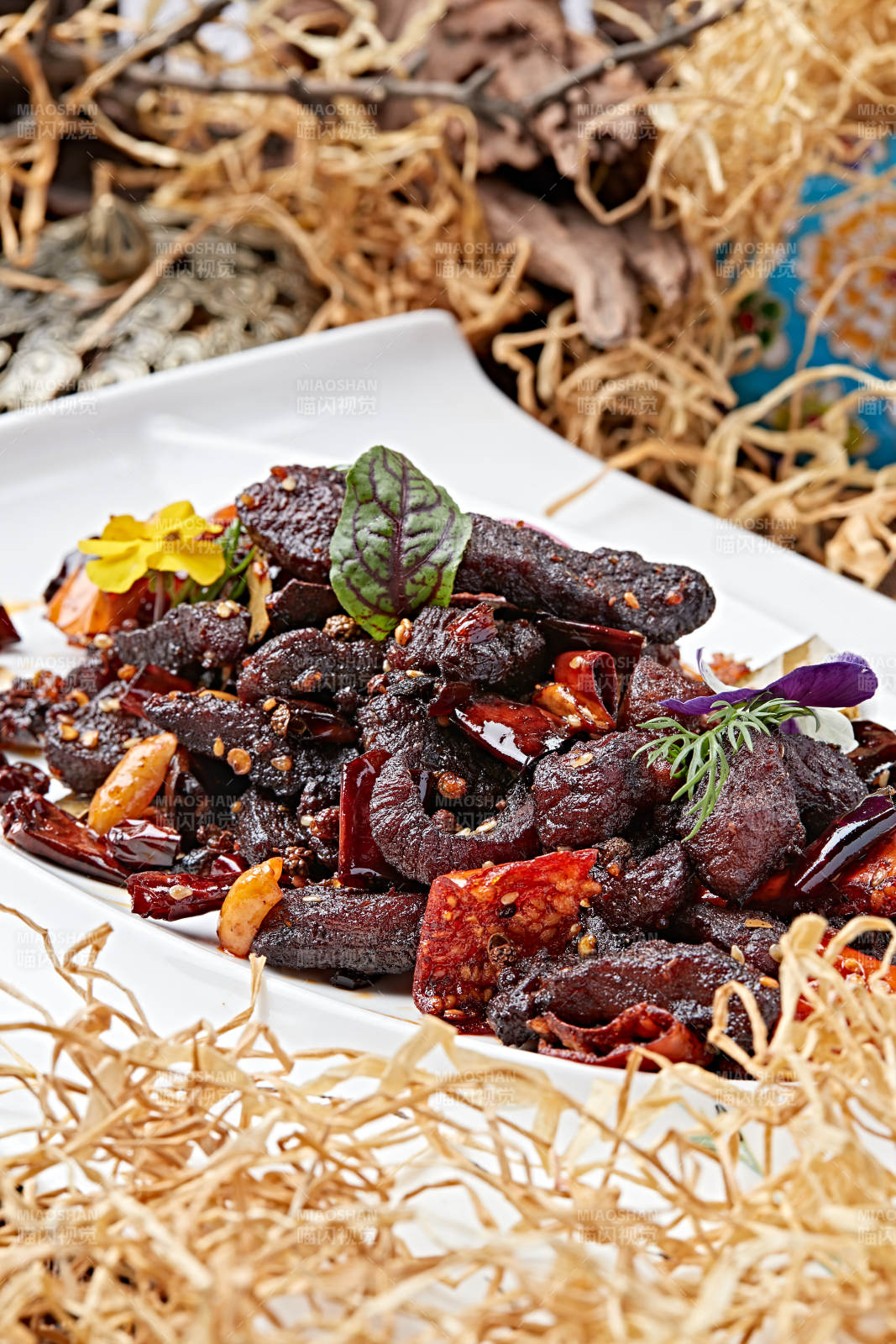 干炸酒鬼和牛粒