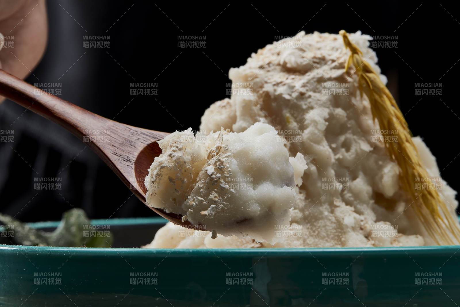 傳統健康美食營養土豆泥配薯片