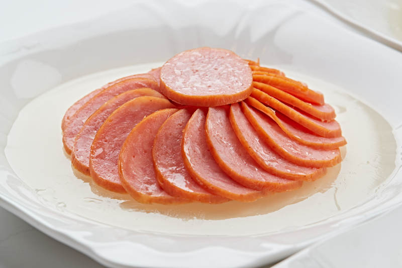 鱿鱼猪耳卷切片